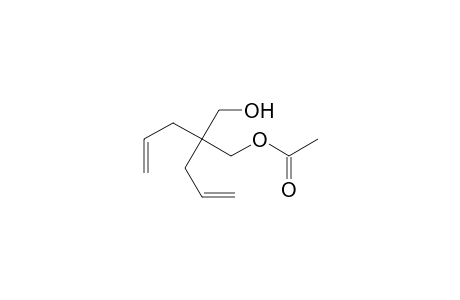 2-Allyl-2-(hydroxymethyl)pent-4-en-1-yl acetate
