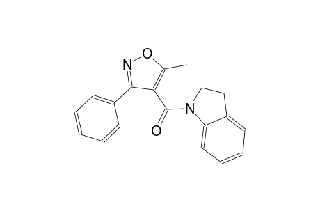 1-[(5-Methyl-3-phenyl-4-isoxazolyl)carbonyl]indoline
