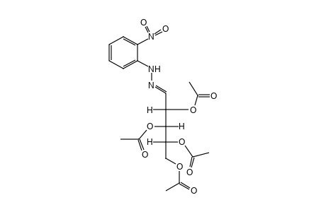 D-xylose, o-nitrophenylhydrazone, tetraacetate