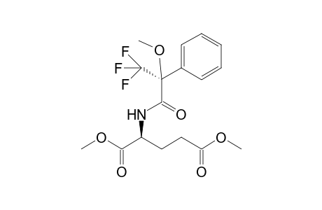 (S)-Dimethyl 2-((S)-3,3,3- Trifluoro-2-methoxy-2-phenylpropanamido)pentanedioate