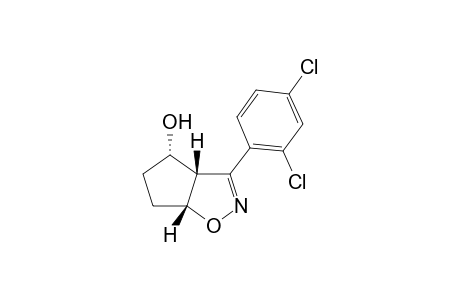 3a,4-trans-3a,6a-cis-3-(2,4-dichlorophenyl)-3a,5,6,6a-tetrahydro-4H-cyclopenta[d]isoxazole-4-ol