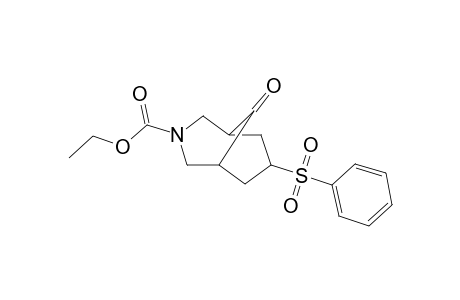 endo-and exo-N-(Ethoxycarbonyl)-3-aza-7-(phenylsulfonyl)bicyclo[3.3.1]nonan-9-one