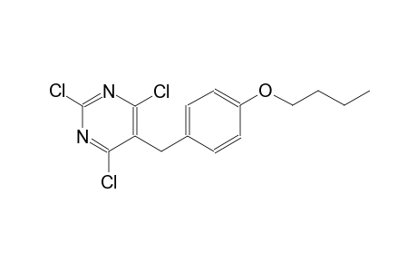 5-(4-butoxybenzyl)-2,4,6-trichloropyrimidine