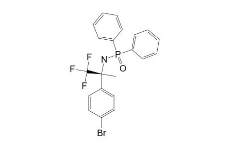N-[(1R)-1-(4-BROMOPHENYL)-2,2,2-TRIFLUORO-1-METHYLETHYL]-P,P-DIPHENYLPHOSPHINIC-AMIDE