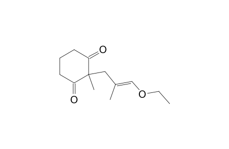 1,3-Cyclohexanedione, 2-(3-ethoxy-2-methyl-2-propenyl)-2-methyl-