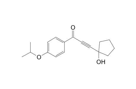 3-(1-Hydroxycyclopentyl)-1-(4-isopropoxyphenyl)propynone