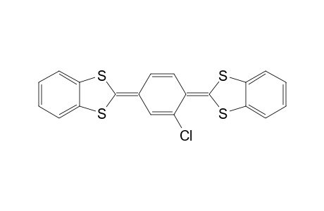 2-Chloro-1,4-bis[benzo[d][1,3]dithiaol-2-ylidene]benzene