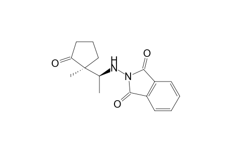 2-(((S)-1-((S)-1-methyl-2-oxocyclopentyl)ethyl)amino)isoindoline-1,3-dione