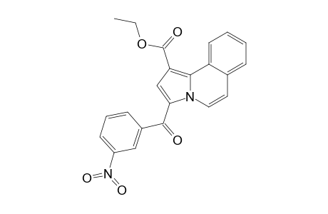 ETHYL-3-(3-NITROBENZOYL)-PYRROLO-[2,1-A]-ISOQUINOLINE-1-CARBOXYLATE