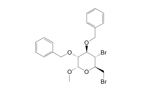 METHYL-2,3-DI-O-BENZYL-4,6-DIBROMO-4,6-DIDEOXY-ALPHA-D-GLUCOPYRANOSIDE