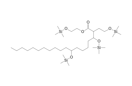 bis{[(Trimethylsilyl)oxymethyl]methyl} 3,8-bis[(trimethylsilyl)oxy]-eicosanoate
