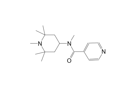 Pyridine-4-carboxamide, N-methyl-N-(1,2,2,6,6-pentamethyl-4-piperidinyl)-