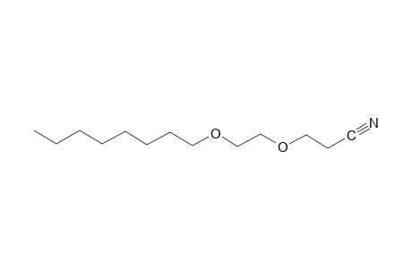 3-[2-(octyloxy)ethoxy]propionitrile