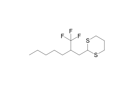 2-[2-(Trifluoromethyl)heptyl]-1,3-dithiane