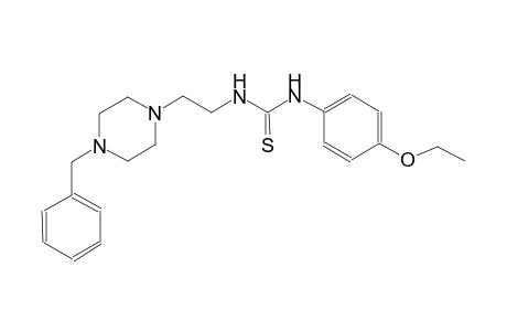 thiourea, N-(4-ethoxyphenyl)-N'-[2-[4-(phenylmethyl)-1-piperazinyl]ethyl]-