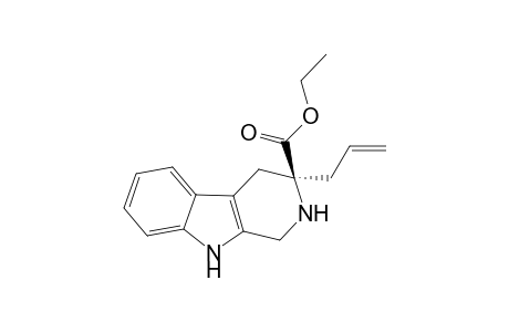 3-Allyl-1,2,3,4-tetrahydro-.beta.-carbonline-3-carboxylic acid ethyl ester