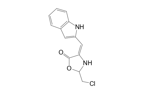 4-Indolylmethylene-2-(chloromethyl)-5(2H)-oxazolone