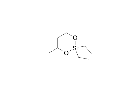 2,2-Diethyl-4-methyl-2-sila-1,3-dioxacyclohexane