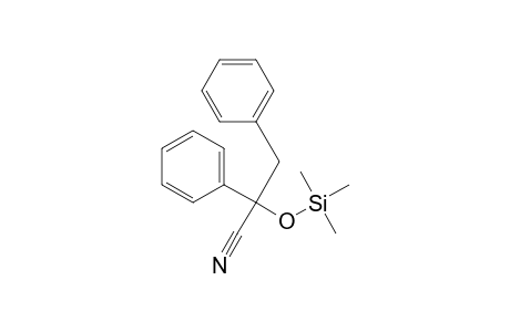 Benzenepropanenitrile, .alpha.-phenyl-.alpha.-[(trimethylsilyl)oxy]-