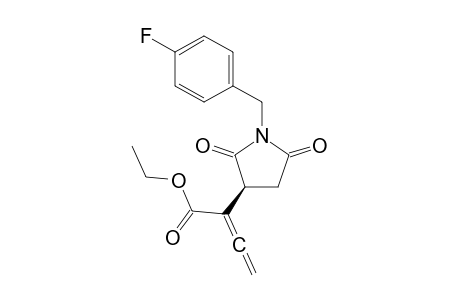 (S)-ethyl 2-(1-(4-fluorobenzyl)-2,5-dioxopyrrolidin-3-yl)buta-2,3-dienoate