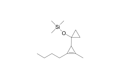 ((2'-Butyl-3'-methyl-[1,1'-bi(cyclopropan)]-2'-en-1-yl)oxy)-trimethylsilane