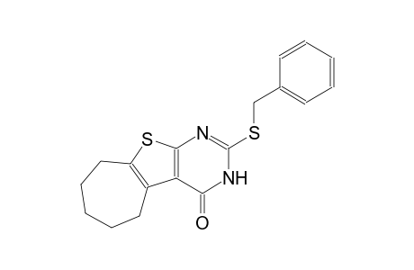 2-(benzylsulfanyl)-3,5,6,7,8,9-hexahydro-4H-cyclohepta[4,5]thieno[2,3-d]pyrimidin-4-one