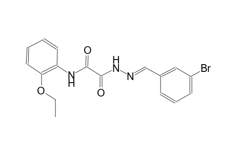 acetic acid, [(2-ethoxyphenyl)amino]oxo-, 2-[(E)-(3-bromophenyl)methylidene]hydrazide