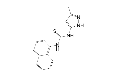 thiourea, N-(3-methyl-1H-pyrazol-5-yl)-N'-(1-naphthalenyl)-