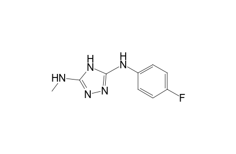 4H-1,2,4-triazole-3,5-diamine, N3-(4-fluorophenyl)-N5-methyl-