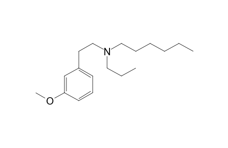 N-Hexyl-N-propyl-3-methoxyphenethylamine