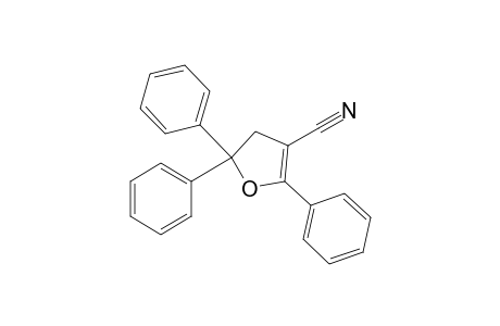 3-Cyano-2,5,5-triphenyl-4,5-dihydrofuran