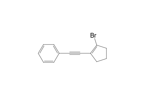 2-(2-bromanylcyclopenten-1-yl)ethynylbenzene