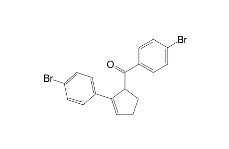 (4-bromophenyl)(2-(4-bromophenyl)cyclopent-2-enyl)methanone