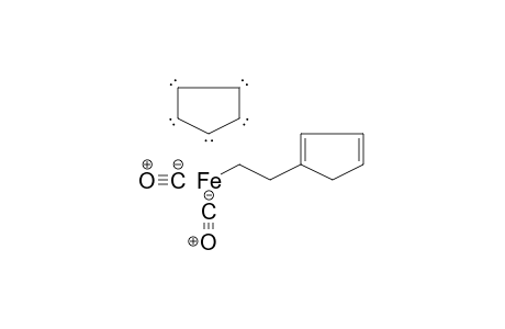 Iron, dicarbonyl hapto-5-cyclopentadienyl-hapto-2'(2-ethylcyclope nta-1,3-diene)-