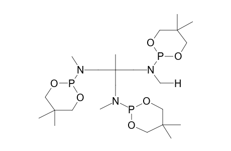 METHYLTRIS[N-(2,2-DIMETHYL-1,3-PROPYLENEDIOXYPHOSPHINO)-N-METHYLAMINOMETHYL]METHANE