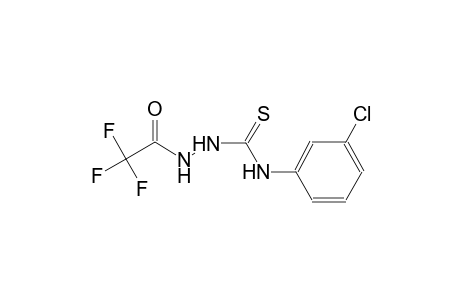 N-(3-chlorophenyl)-2-(trifluoroacetyl)hydrazinecarbothioamide