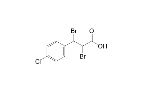 p-CHLORO-alpha,beta-DIBROMOHYDROCINNAMIC ACID