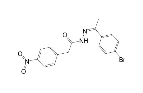 N'-[(Z)-1-(4-Bromophenyl)ethylidene]-2-(4-nitrophenyl)acetohydrazide