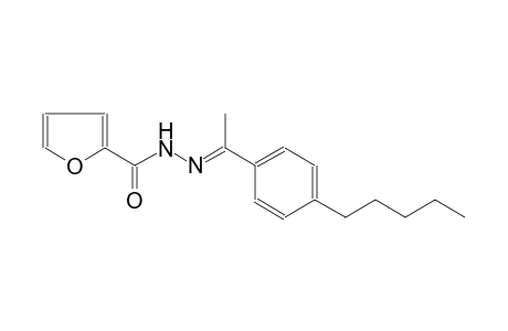 N'-[(E)-1-(4-pentylphenyl)ethylidene]-2-furohydrazide