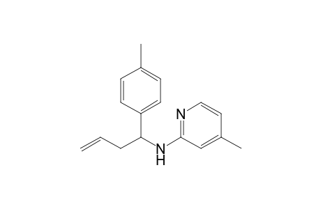 N-(3-Methyl-2-pyridyl)-N-[1-(4-methylphenyl)-3-butenyl]amine