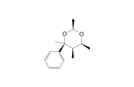 (2S,4S,5R,6S)-2,4,5,6-Tetramethyl-4-phenyl-[1,3]-dioxane