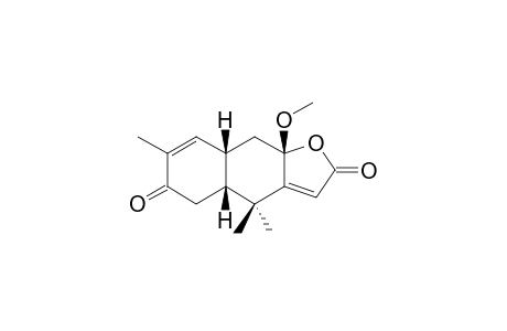 O-METHYL-9-OXOFURODYSININLACTONE