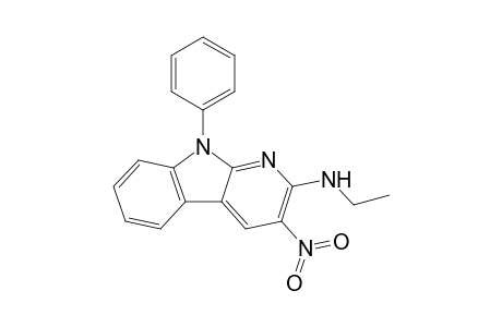 2-Ethylamino-3-nitro-9-phenyl-9H-pyrido[2,3-b]indole