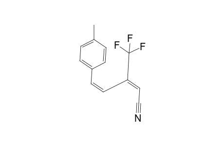 (2E, 4Z)-5-(p-Tolyl)-3-(trifluoromethyl)penta-2,4-dienenitrile