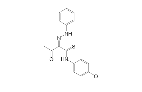 (2Z)-3-Oxo-2-phenylhydrazonothiobutanoic acid (4-Methoxy)Anilide