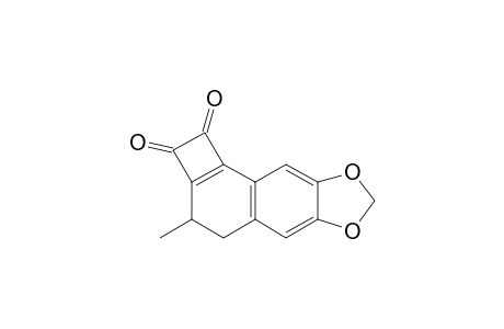 3-Methyl-3,4-dihydrocyclobuta[5,6]naphtho[2,3-d][1,3]dioxole-1,2-dione
