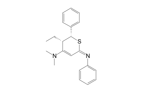 (2RS,3SR)-(+/-)-3-ETHYL-N,N-DIMETHYL-2-PHENYLIMINO-3,6-DIHYDRO-2H-THIOPYRAN-4-AMINE