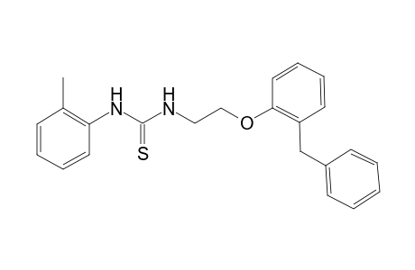 Thiourea, 1-[2-(2-benzylphenoxy)ethyl]-3-(O-tolyl)-