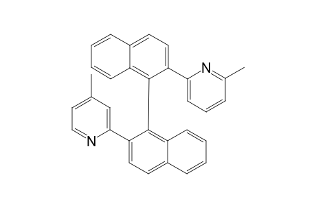 2-(6''-Methylpyridin-2"-yl)-2'-(4"-methylpyridin-2"-yl)-1,1'-binaphthalene