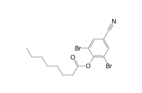 Octanoic acid, 2,6-dibromo-4-cyanophenyl ester